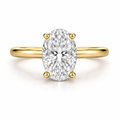 Oval Diamond Ring